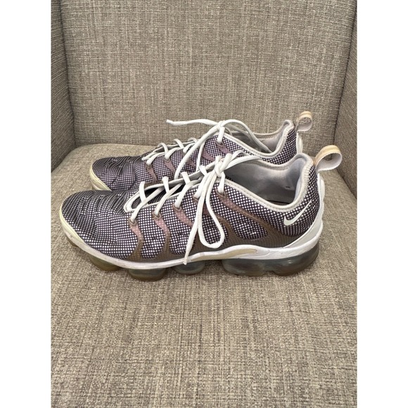 Nike Other - Nike Air VaporMax Plus White Black Grid Purple 924453-105 Mens 11.5 Sneakers